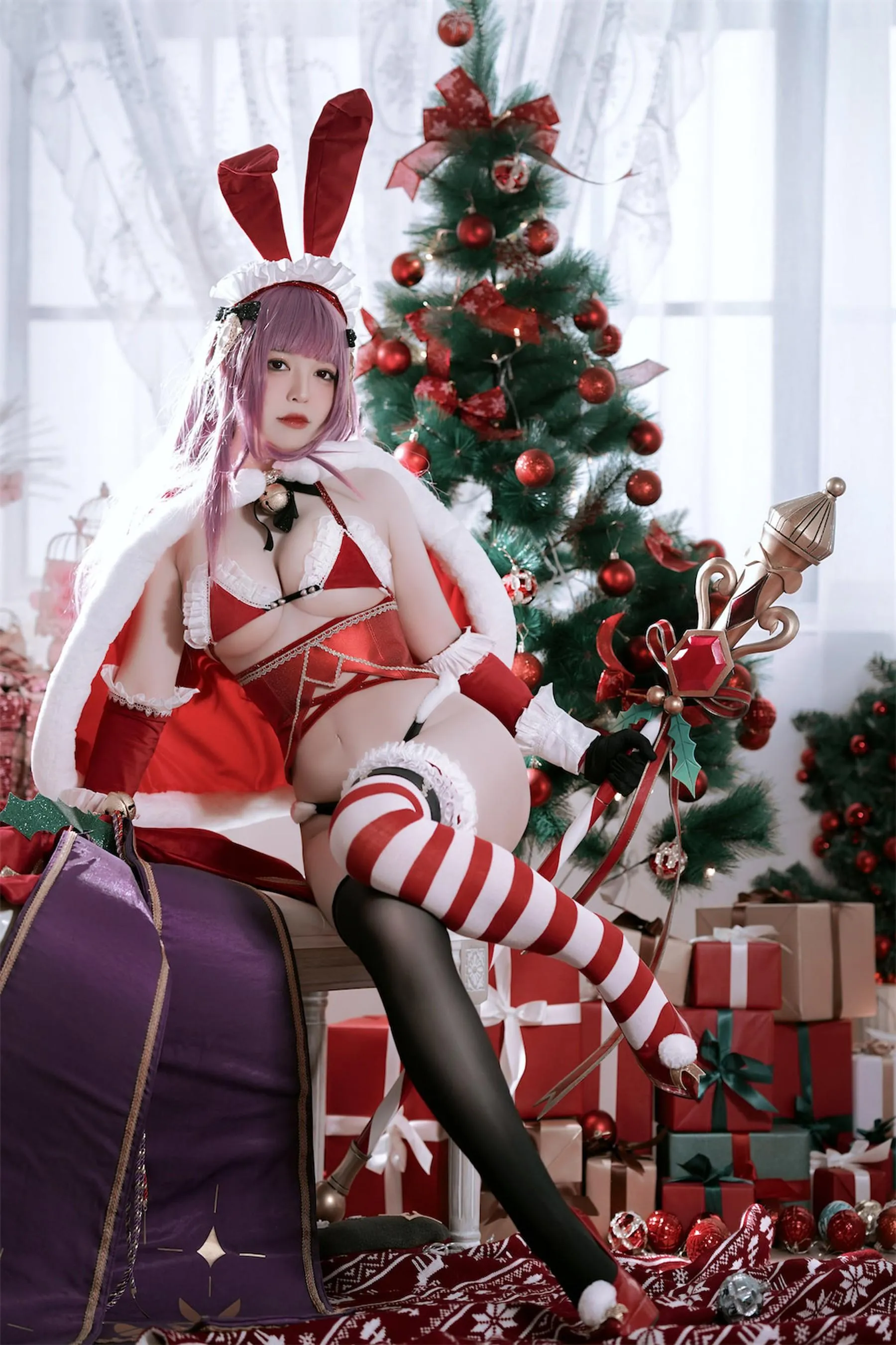 半半子 – NO.63 Christmas Bunny Aike [41P]插图9